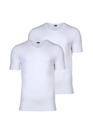 s.Oliver 2 PACK - T-shirts basic - weiß