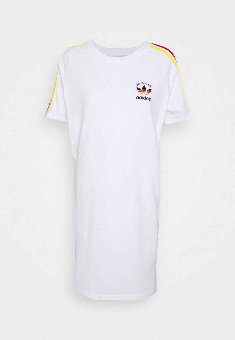 adidas Originals STRIPES SPORTS INSPIRED REGULAR DRESS - Robe en jersey ...