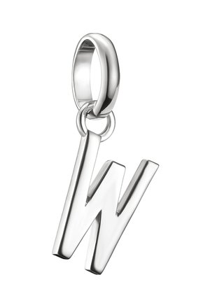 BUCHSTABE W CONNECT - Anhänger - silberfarben