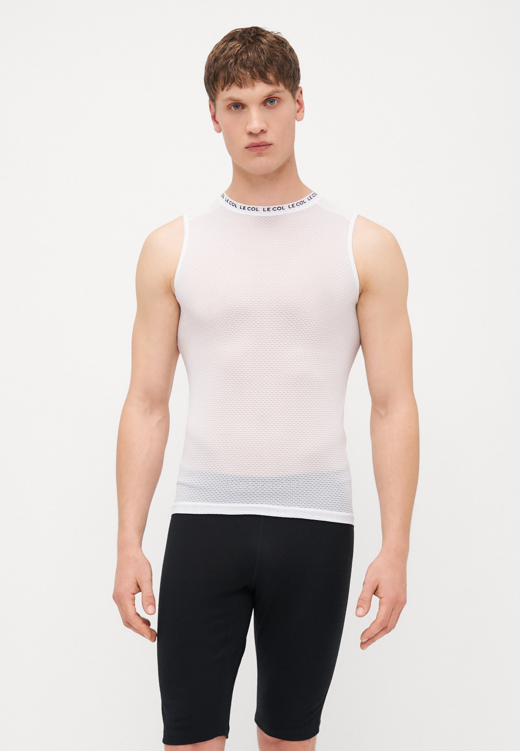 Le Col PRO AIR SLEEVELESS BASE LAYER Maglietta intima white