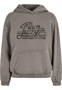 Merchcode THIN LIZZY - LOGO ROCKER  - Hoodie - asphalt