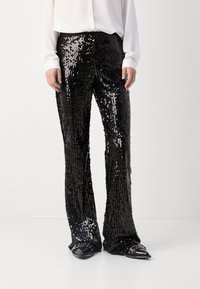 Lindex TROUSERS LARA - Pantalon classique - black