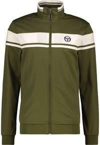 DAMARINDO TRACKTOP - Sweatjakke - sphagnum/gardenia