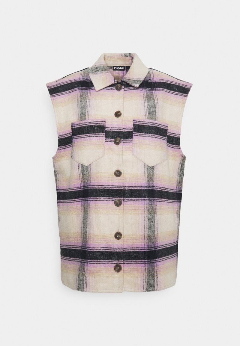 Pieces Bodywarmer lila