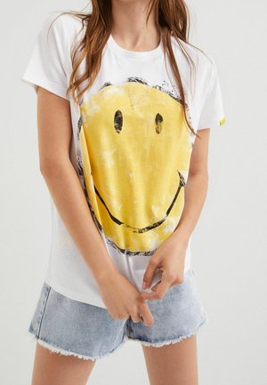 Desigual Camiseta estampada - white