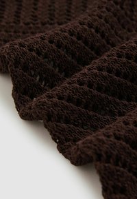 Reiss REGULAR FIT HELENA OPEN  - Linne - chocolate brown