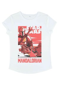 Star Wars STAR WARS: THE MANDALORIAN MAD MANDO POSTER - T-shirt z nadrukiem