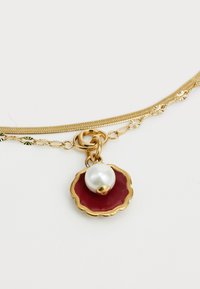 Guess SEASHELL - Armbånd - yellow gold-coloured/fuchsia