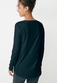 Next LONGLINE LONG SLEEVE CREW NECK TOP - Pikkade varrukatega topp - blue