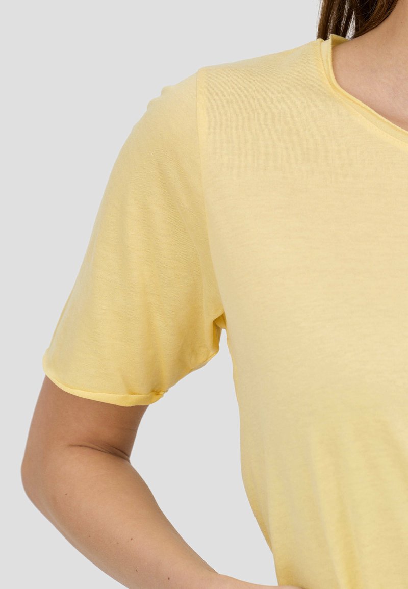 Damen T-Shirts | Cotton Candy PEGGY T-Shirt basic yellow/gelb - ZU29896 Damen T-Shirts | Cotton Candy PEGGY T-Shirt basic yellow/gelb - ZU29896