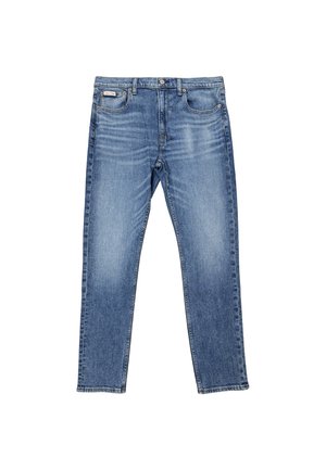 Calvin Klein Jeans SLIM TAPER - Džinsi ar pakāpeniski sašaurinātiem galiem - blue