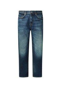 Pepe Jeans BYRON FS DK  - Tiesaus kirpimo džinsai - blue rigid denim