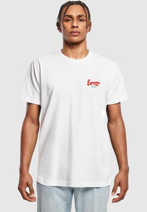 ESPRESSO VELOCE - Print T-shirt - white