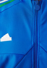 adidas Sportswear TIRO CUT 3-STRIPES TRACK - Φούτερ με φερμουάρ - blue/green
