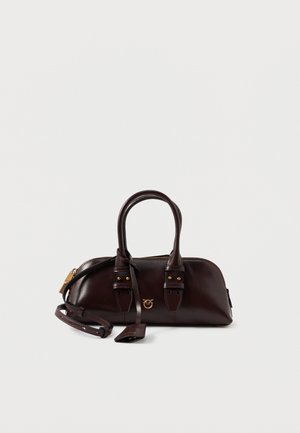 BOWLING BAG BAGUETTE - Håndveske - bianco seta/antique gold-coloured