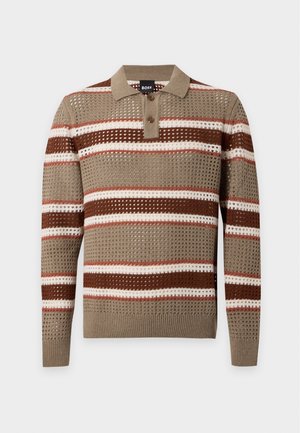 BOSS, Svetrík - open brown