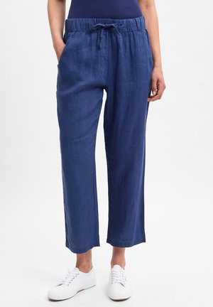 Marie Lund Stoffhose - marine