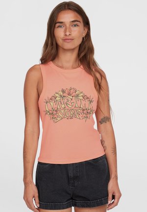 SUMMER MUST HAVES GRAPHIC TANK - Top - coral pop