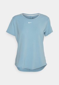Não selecionado, worn blue/reflective silver
