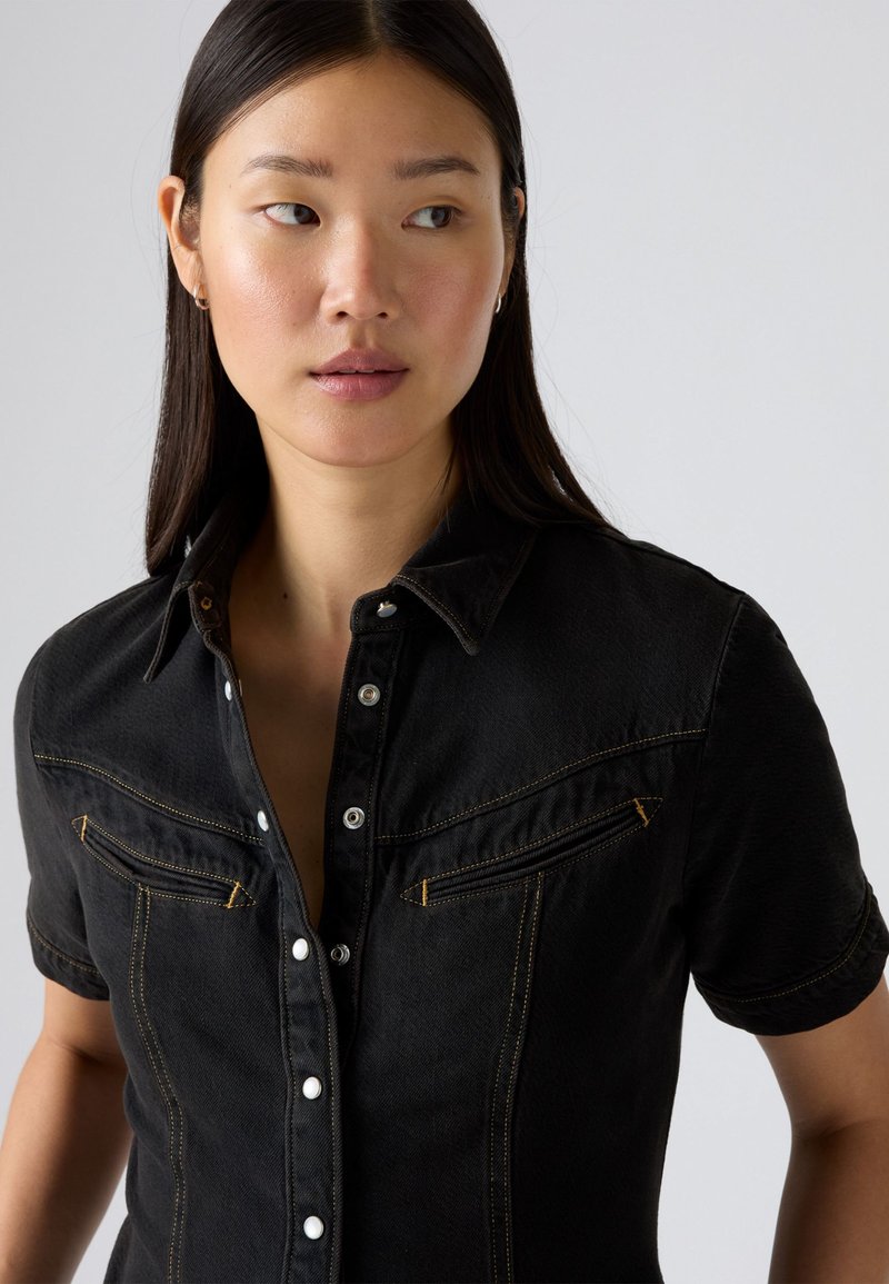 Levi's® RINOA DENIM SS DRESS - Denim dress