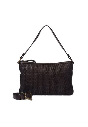 KNITTED SMALL - Handbag - dark brown