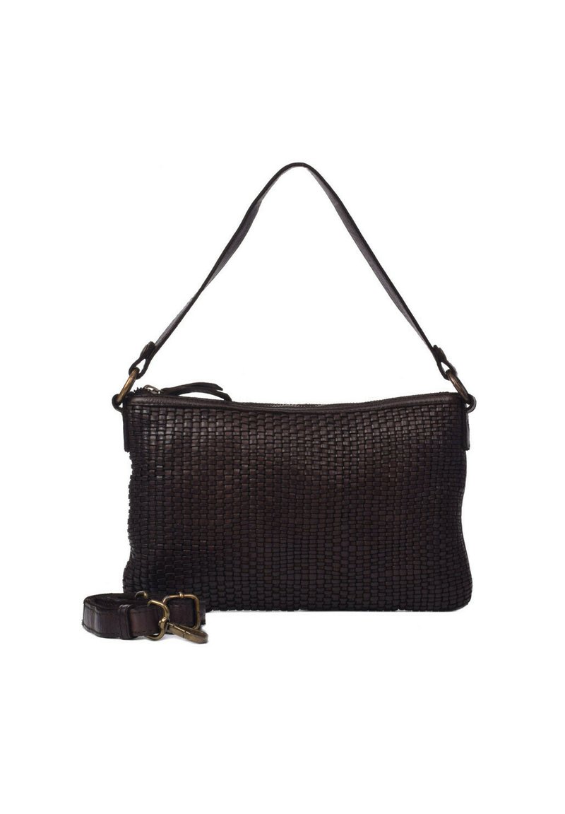 The Bagging Co KNITTED SMALL - Handtas - dark brown