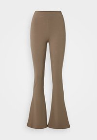 ONLLIVE LOVE FLARED  - Nohavice - walnut