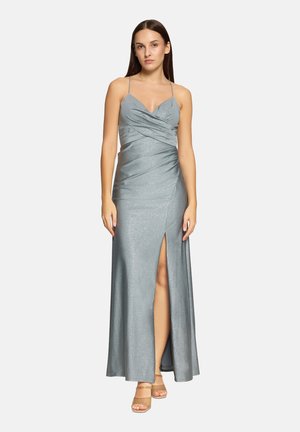 IM GLITZER-LOOK - Cocktailkleid/festliches Kleid - silver-coloured