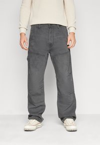 G-STAR CARPENTER LOOSE - Dailidės stiliaus džinsai - faded black ink