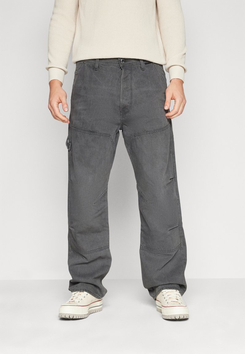 G-STAR CARPENTER LOOSE - Dailidės stiliaus džinsai - faded black ink