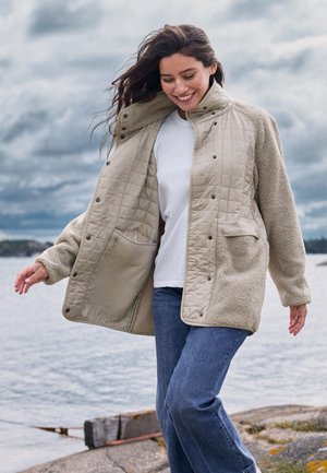 HAZEL - Fleecejacke - clay beige