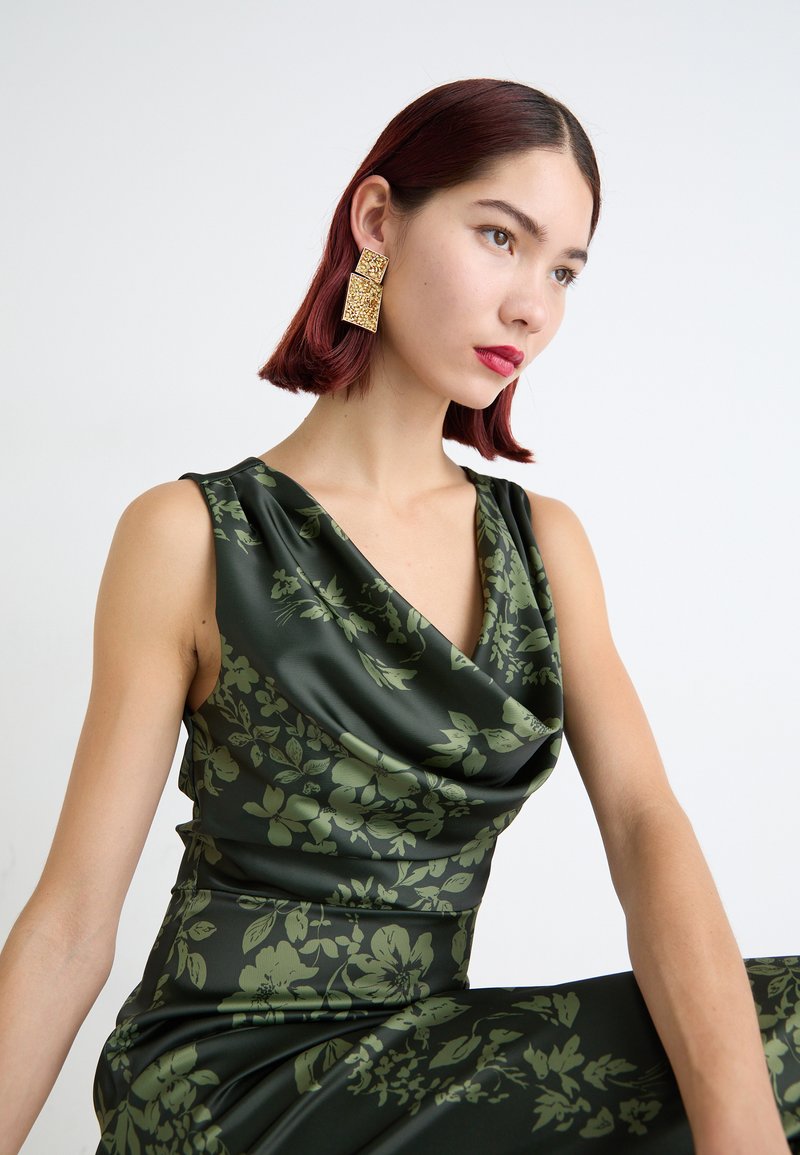 anna cowl evening dress Anna Cowl Neckline Gown | Sage | Debs & Prom