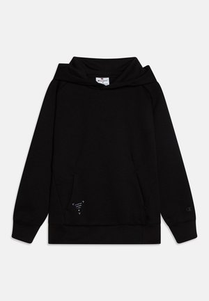 Felpa con cappuccio - black