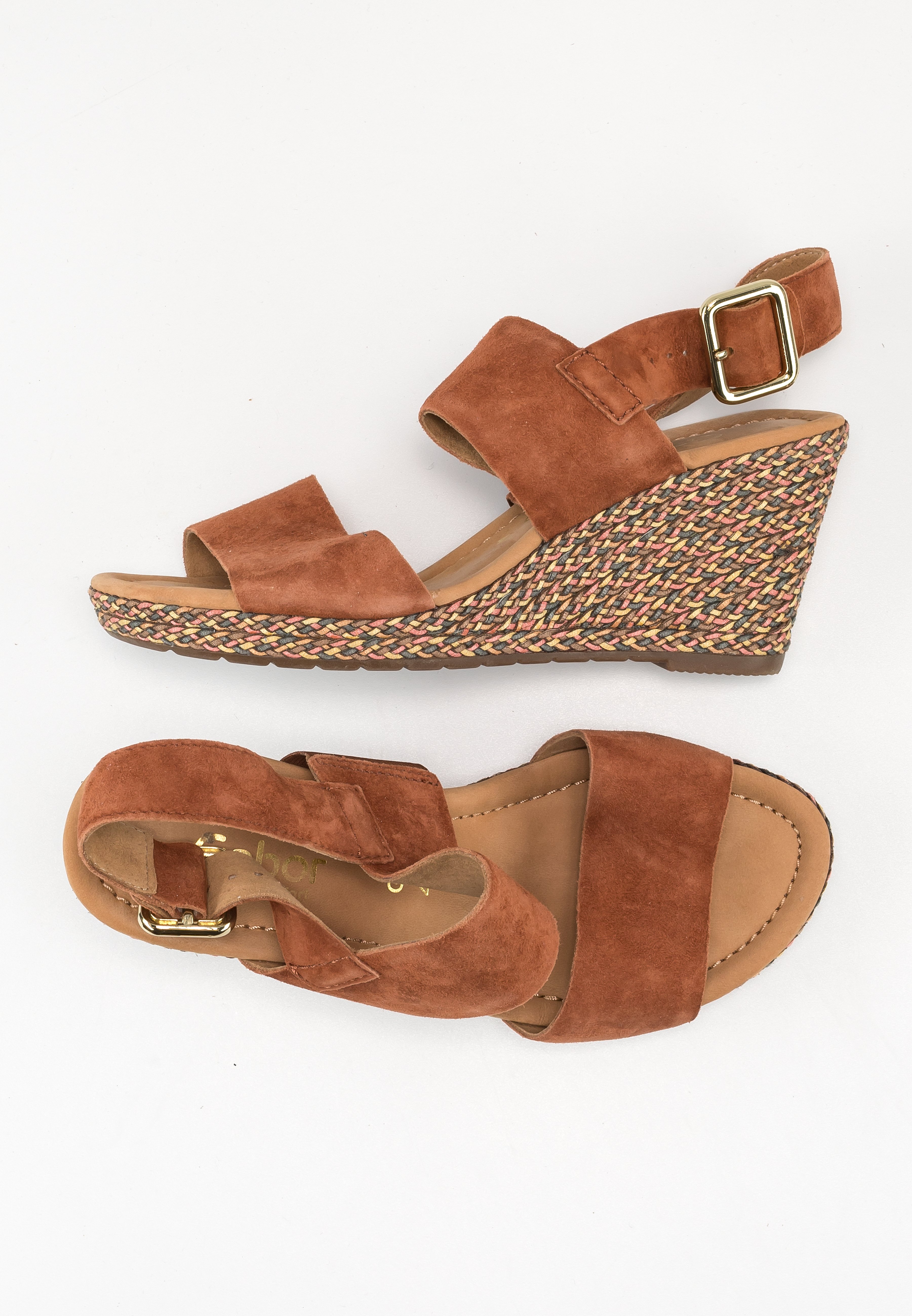 Gabor Sandalen met hoge hak - brown/bruin - (Pre-owned) - Zalando.nl