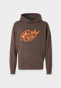 Night Addict Felpa con cappuccio - brown washed