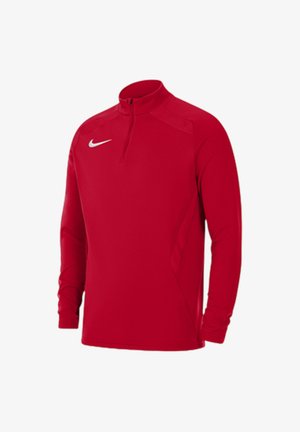 Nike Performance, NIKE PERFORMANCE NK TM TRAINING QUARTERZIP SWEATSHIRT INDOOR - TEXTILIEN - Fleecepullover - rot