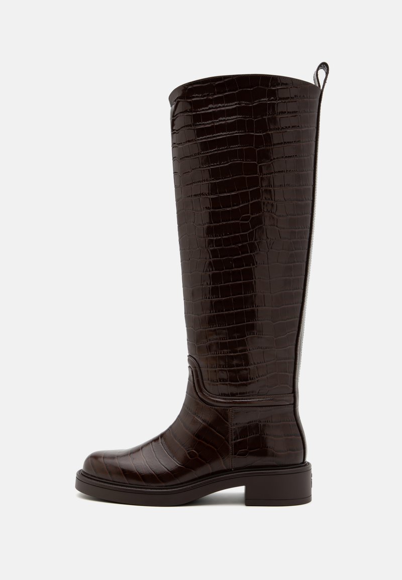 Stuart Weitzman CELIA RIDING BOOT - Stiefel - walnut tonal/braun ...
