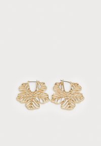 FLOWER HOOP - Korvakorut - gold-coloured
