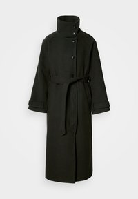 BELTED COAT - Klassisk frakke - dark green