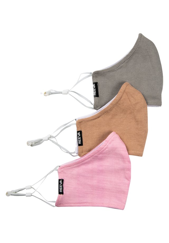 3 PACK - Masque en tissu - grey