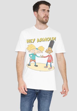 HEY ARNOLD ARNOLD & GERALD - T-Shirt print - white