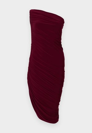 DIANA MINI DRESS - Rochie din jerseu - plum