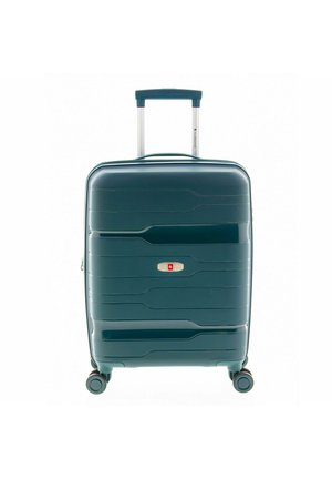 TROLLEY MIT DEHNFALTE - Valise à roulettes - green forest