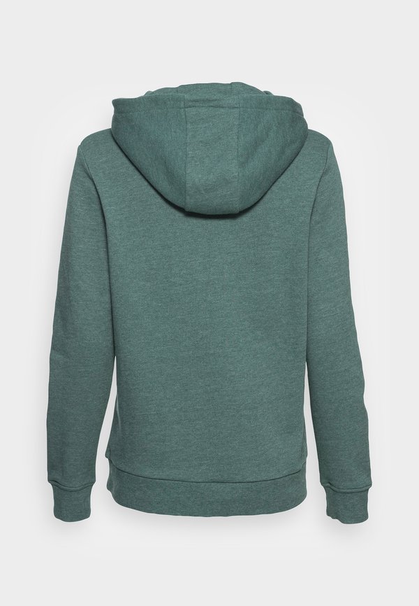 Hoodie - mottled teal2