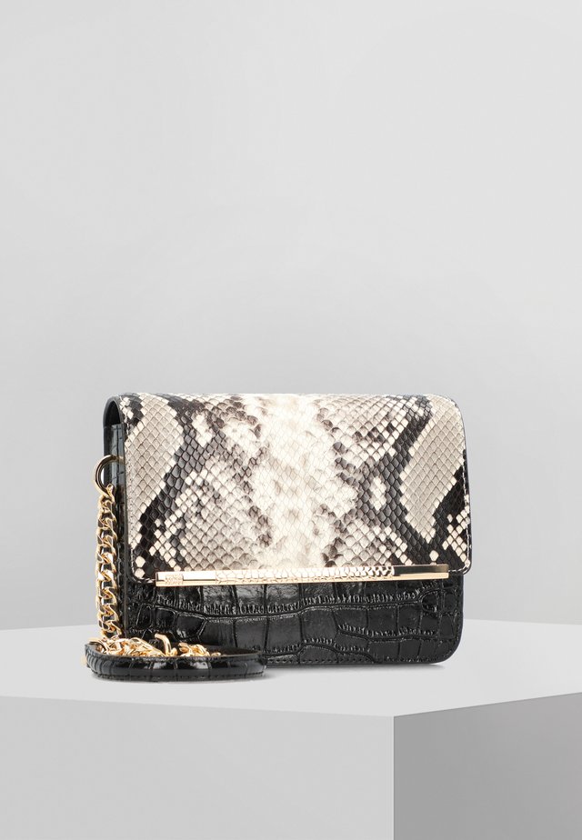 MILANO UMHÄNGETASCHE LEDER 18 CM - Borsa a tracolla - black