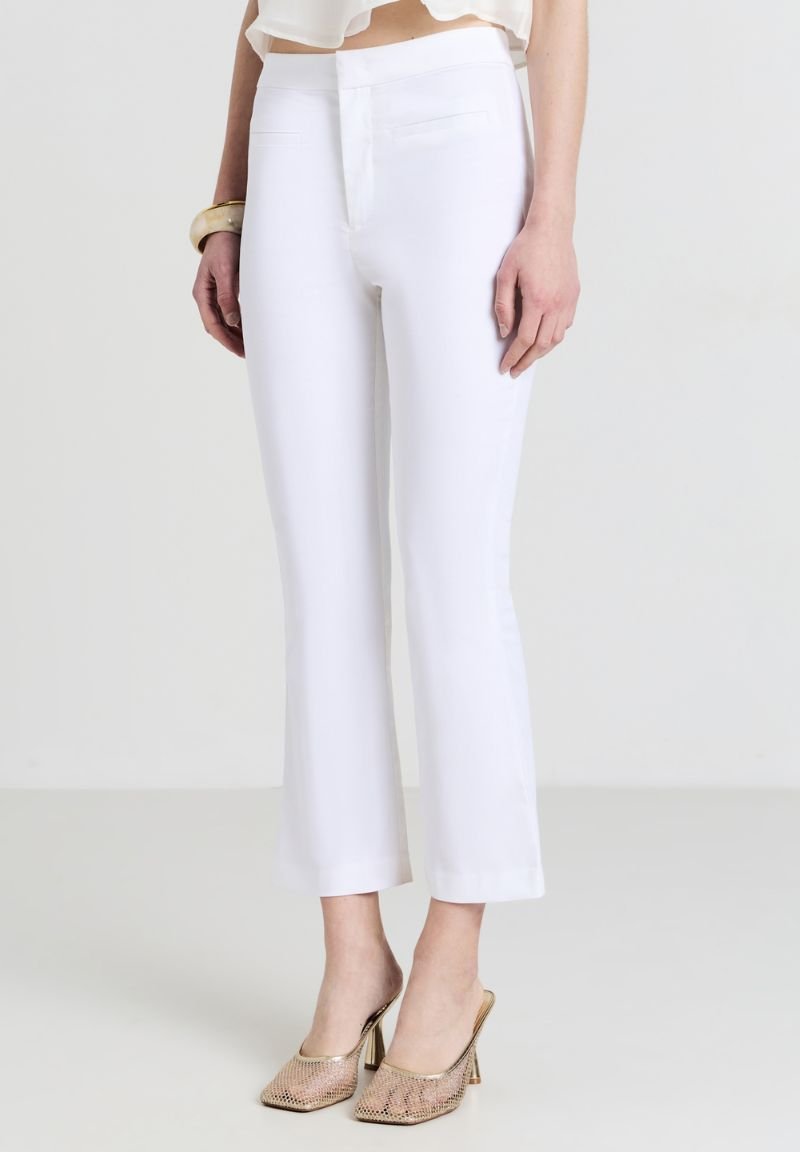Calliope - Trousers - bianco ottico, Enlarge