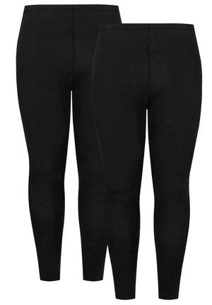 Yours Clothing, 2 PACK - Leggings - black