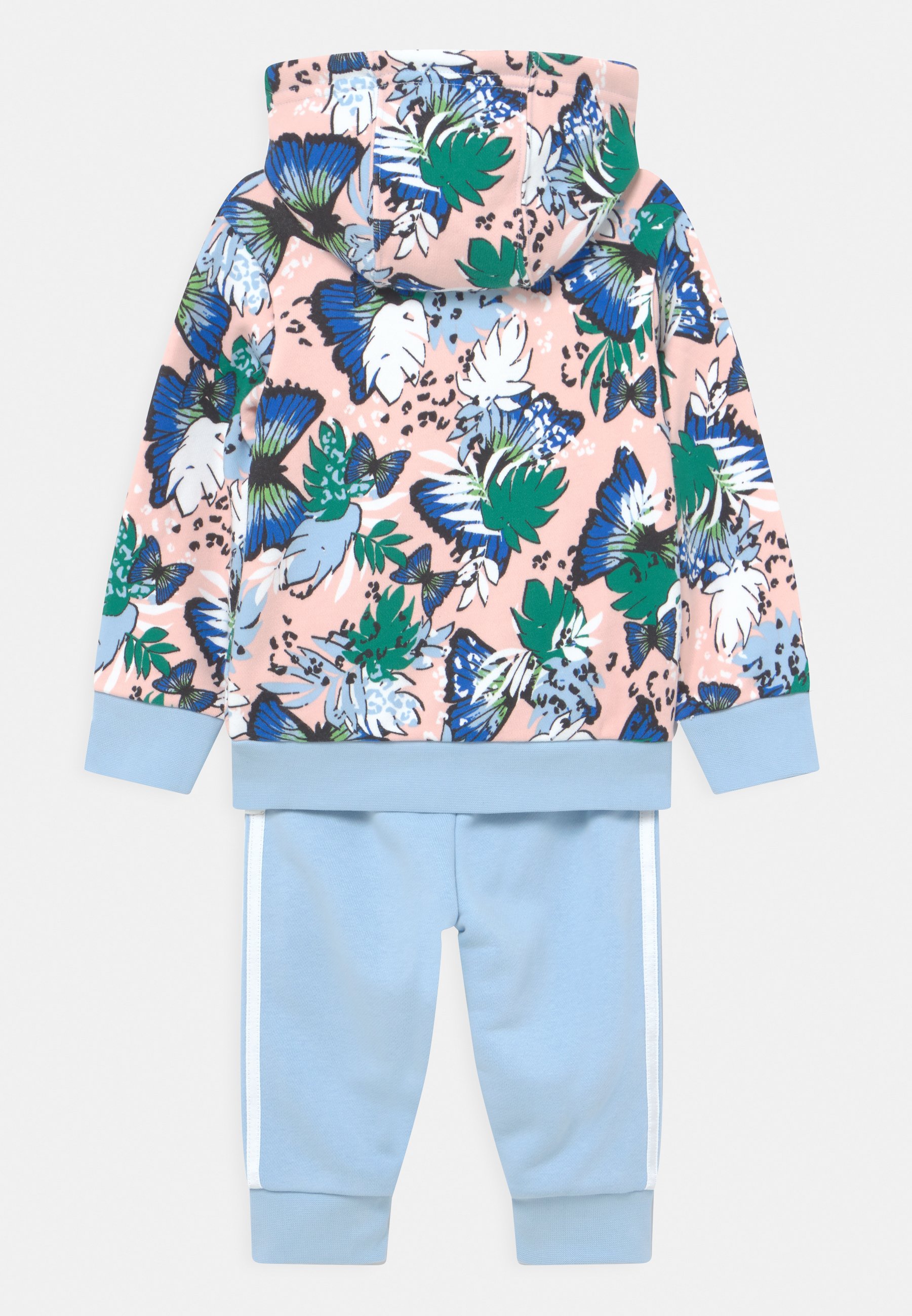 adidas Originals HOODIE SET - Tuta - haze coral/multicolor/clear sky/corallo  - Zalando.it