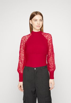 ONLY ONLJESSICA HIGH NECK - Bluse - lychee