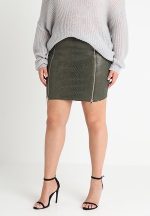 Gonna a tubino - khaki